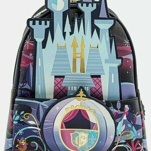 Loungefly Disney Cinderella Castle Series Womens Mini Backpack New with tags